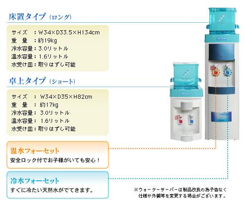 オーケンウォーターのウォーターサーバー